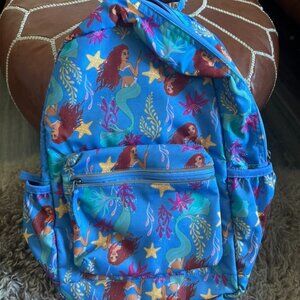Hanna Andersson Disney’s Little Mermaid Backpack - Blue and Pink
